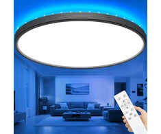 Lubinis šviestuvas Bez Marki Lampa sufitowa Zemty Plafon balta 59CM, 50W