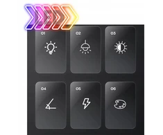 Bez Marki LAMPKA DLA DZIECI LED Dotykowa Biurkowa USB Nowoczesna regulowana lampka