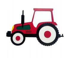 Bez Marki Lampka nocna drewniana vaikams TRAKTOR- lampka do pokoju niemowlaka LED
