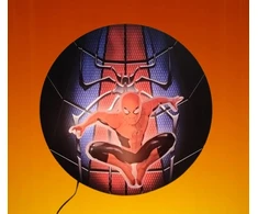 Bez Marki Lampka nocna SPIDERMAN 3D pilot opcjonalnie