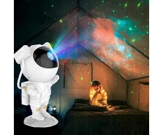 Bez Marki LAMPKA Projektorius GWIAZD KOSMOSU ASTRONAUTA LED KOLOROWY + Pultas 2024