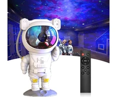 Bez Marki LAMPKA Projektorius GWIAZD KOSMOSU ASTRONAUTA LED KOLOROWY + Pultas 2024