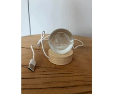 Bez Marki Lampka Stołowa Kula su Oświetleniem LED Kamuolys 6cm.C&amp;E