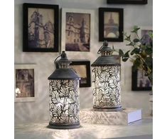 Bez Marki Latarnia lampa 2 vnt. latarka na baterie vintage