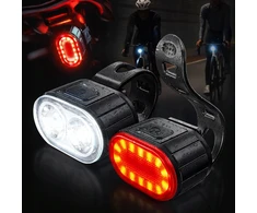 Bez Marki LED DVIRAČIO ŠVIETIMAS PRIEKINIS GALINIS USB GALINGAS ŠVIETŲ RINKINYS DVIRAČIO ŽIBINTAS