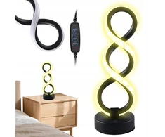 Bez Marki LED NAKTINIS LEMPAS, SPIRALINĖ, MODERNUS, REGULIUOJAMAS, DEKORATYVINIS USB LEMPAS