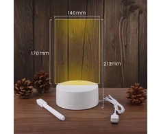 Bez Marki Led nešiojamojo kompiuterio lempa Led lempa Creative Night Board TSG-489 Užrašams