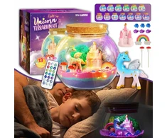 Bez Marki LED TERARIUM LAMP UNICORN KŪRYBINIS DOVANŲ RINKINYS, MICROLANDSCAPE