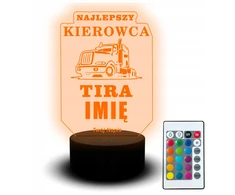 Bez Marki Led Usb dla Kierwcy Tira Prezent Lampka Rinkinys Ciągnik Sunkvežimis Siodłowy