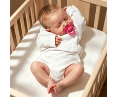 Bez Marki Lėlė reborn 50 cm dziewczynka wielokolorowa su priedais