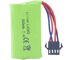 Bez Marki Ličio Baterijos 7.4V 500mAh, 2 vnt.