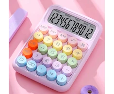 Bez Marki Lilac Candy mokyklos biuro skaičiuoklė 12 skaitmenų