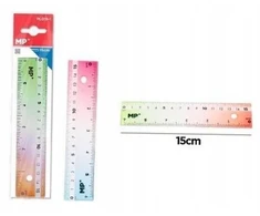 Bez Marki Linijka plastikowa 15cm