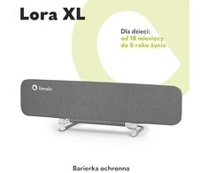 Bez Marki LORA XL PRZENOŚNA BARIERKA DO ŁÓŻKA DLA DZIECI REGULACJA DO WARSZTATU