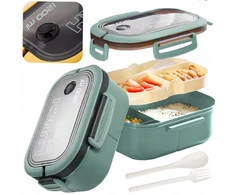 Bez Marki Lunch Box Śniadaniówka na Jedzenie Posiłki Obiad do Pracy Szkoły 1200ml