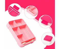 Bez Marki Lunchbox Lunch Container Lunch Box Rožinė Lunch Box