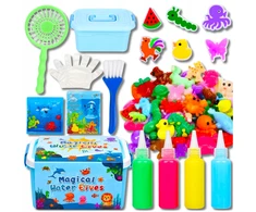 Bez Marki Magic Gel Vanduo Toy Figurines Creative Set for Children AQUA GEL