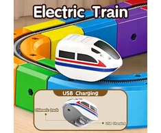 Bez Marki Magic Train konstrukciniai blokeliai 51 vnt dovana