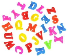 Bez Marki MAGNESY LITERKI ALFABET EDUKACYJNE DO LODÓWKI