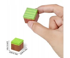 Bez Marki Magnetinės statybinės plytos Pixels Cubes Blocks 300vnt didelis rinkinys