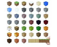 Bez Marki MAGNETINIAI BLOKAI MINECRAFT KUBŲ RINKINYS 200 ELEMENTŲ. +10 3D VAIKŲ FIGŪRŲ