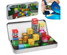 Bez Marki Magnetiniai blokeliai 3D Cubes Creative Set Pakuotė 35 vnt.