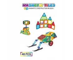 Bez Marki MAGNETINIAI blokeliai, didelis komplektas, stiprūs magnetai CH1042, 48 elementai