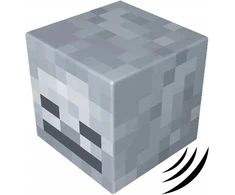 Bez Marki Magnetinis blokas Minecraft Bricks Mob Skeleton Skeleton Tobulas ryšys