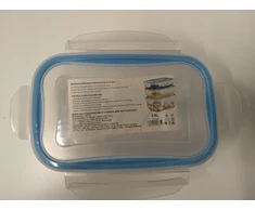Bez Marki Maisto indas 0,8L, plastikinis, sandarus, stačiakampis | Maisto konteineris