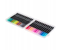 Bez Marki Markery Konturowe Metaliczne 24 Kolory Pisaki Do Rysowania Bullet Journal
