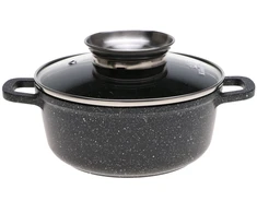 Bez Marki Marmurinis puodas 16cm, 1,2l