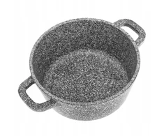 Bez Marki Marmurinis puodas 3,3l, 22cm, su dangčiu, aromatinis dozatorius, orkaitė, indukcija