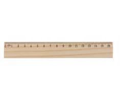 Bez Marki Medinė liniuotė 16 cm