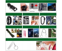 Bez Marki MEGA MILITARY SURVIVAL KIT XL FIRST AID KIT