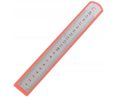 Bez Marki Metalinė liniuotė 20 cm, tiksli, patvari, mokyklai