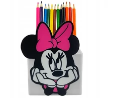Bez Marki Minnie Mouse pieštukų dėklas - darbalaukio organizatorius vaikams