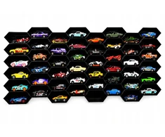 Bez Marki Modulinė lentynėlė HEXHIVE spyruoklėms 1:64 + FREE HOT WHEELS AUTO