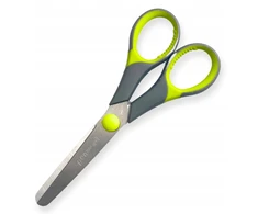 Bez Marki MOKYKLINĖS ŽIRKLĖS VAIKAMS, ERGONOMIKOS, ŽALIOS, 14 cm