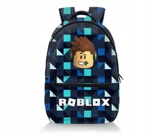 Bez Marki Mokyklinis kuprinės komplektas su dėklu ir penaline, Roblox motyvu