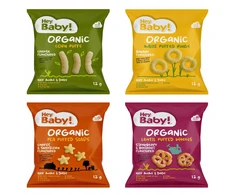 Bez Marki MORŲ TRAUKINĖJIMAI SU BANANO SKAIČIU VAIKAMS VIRŠesniems nei 7 mėn. EKOLOGIŠKAS HEYBABY