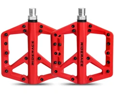 Bez Marki MTB/BMX NYLON Raudonas DVIRAČIO PLATFORMOS PEDALAI