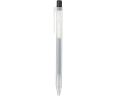 Bez Marki MUJI Długopis żelowy juoda 0.5mm 10 vnt do pisania rysowania szkicowania