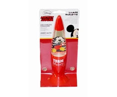 Bez Marki MYSZKA MICKEY Lampka LED zmienia kolory+brokat