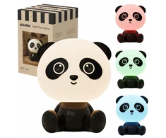 Bez Marki Naktinė lempa DLA DZIECI RGB PANDA BEZPRZEWODOWA DOTYKOWA KOLOROWA LED USB