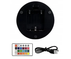 Bez Marki Naktinė lempa LED 3D Minecraft 16 kolorów + Pilot