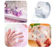 Bez Marki NANO JUOSTOS RINKINYS BUBULĖLIŲ PŪTIMO DIY Blow Bubble Dvipusis