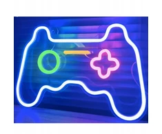 Bez Marki Neon LED PAD dla fana kontroler gier do pokoju gracza gamera nastolatka
