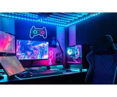 Bez Marki Neon LED PAD dla fana kontroler gier do pokoju gracza gamera nastolatka