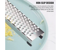 Bez Marki Nerūdijančio plieno Citrus Zester sūrio tarka