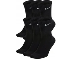 Bez Marki Nike Everyday paminkštintos kojinės 6 poros Dri-FIT SX7666-010 38-42 juodos